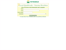 Tablet Screenshot of apl.petrobras.com.br