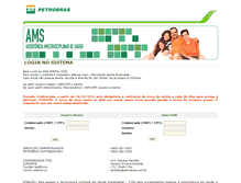 Tablet Screenshot of amstiss.petrobras.com.br